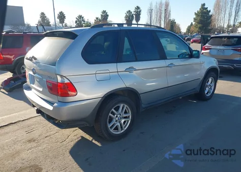 2004 BMW X5 3.0I z USA, uszkodzony, nr VIN 5UXFA13524LU27736
